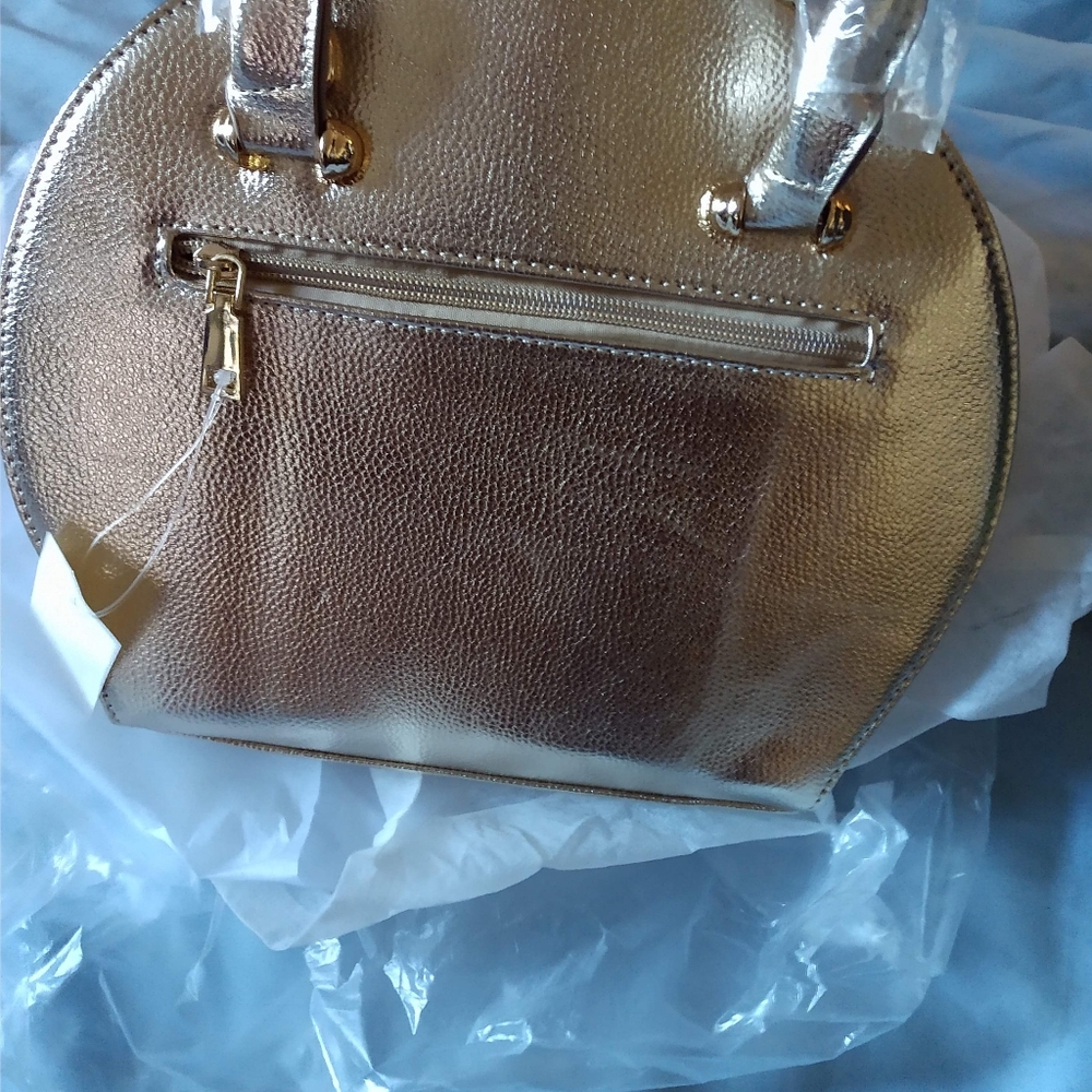 Golden Rhinestone Bag - Picture 2 of 3
